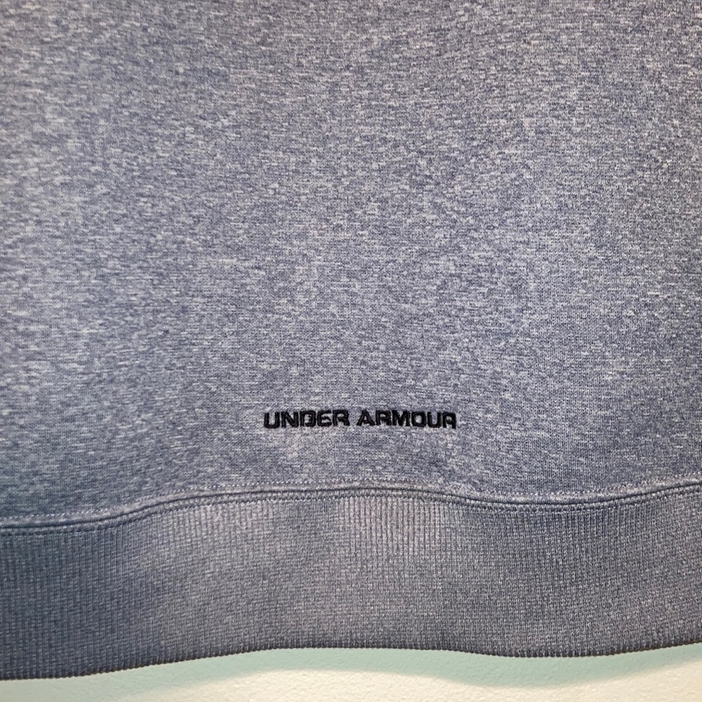 Under Armour Solid Gray Pull-Over Grey Hoodie Com… - image 6
